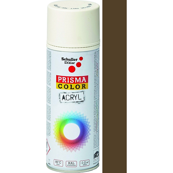Schuller Eh klar Prisma Farbe Lack Acryl Spray 91029 Braun Sepia matt 400 ml