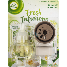 Air Wick Fresh Infusions Jasmin-Eistee - Der Duft von elektrischem Lufterfrischer aus Jasmin-Eistee mit 19 ml