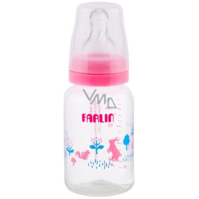 Baby Farlin Babyflasche Standard 0+ Monate rosa 140 ml AB-41011 G