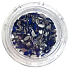 Professionelle Nageldekorationen Strasssteine fallen blau 132