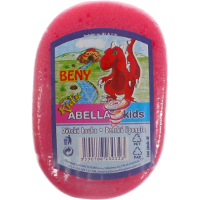 Abella Kids Beny Badeschwamm 11 x 7 x 4 cm verschiedene Farben 1 Stück