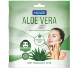 Nuagé Aloe Vera und Hyaluronsäure 15 Minuten feuchtigkeitsspendende Gesichtsmaske 1 Stück