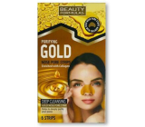 Beauty Formulas Gold Gold Reinigungsbänder für die Nase mit Kollagen und Haselnuss 6 Stück