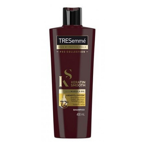 TRESemmé Keratin Smooth Shampoo mit Keratin für trockenes und strapaziertes Haar 100 ml
