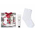 Grace Cole Christmas Candy & Vanilla Fußbalsam 100 ml + warme Socken 1 Paar, Kosmetikset für Frauen