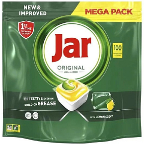 Jar Original All in One Zitrone Geschirrspültabs 100 Stück