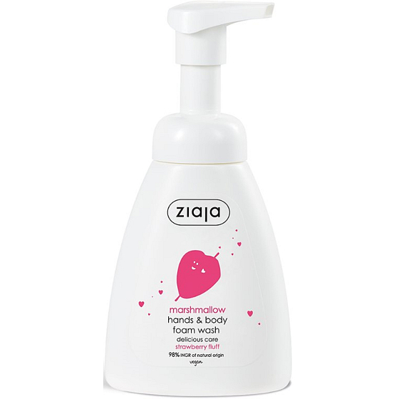 Ziaja Marshmallow schäumende Hand- und Körperseife 250 ml