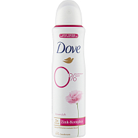 Dove 0% ALU Rose und Jasmin Deodorant ohne Aluminium, 150 ml