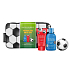 Baylis & Harding Fußball Shampoo 50 ml + Badezusatz 100 ml + Badebombe 100 g + Kosmetiktasche, Kosmetikset für Kinder