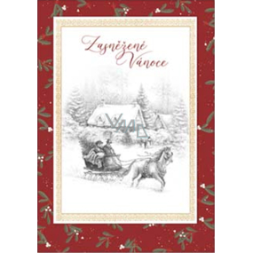 Ditipo Hrací přání Zasněžené Vánoce Naďa Urbánková - Vánoční zvonky 224 x 157 mm Ditipo Hrací přání Zasněžené Vánoce Naďa Urbánková - Vánoční zvonky 224 x 157 mm