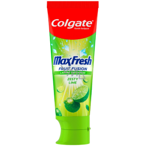 Colgate Max Fresh Fruit Fusion Zesty Lime erfrischende Zahnpasta mit Zitrusgeschmack 75 ml