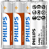 Batterie Philips Longlife 4 Stück AAA R03 1,5V