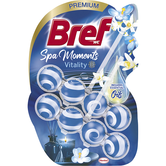 Bref WC Block Spa Moments Vitality, 2× 50 g