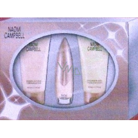 Naomi Campbell Naomi Campbell Eau de Toilette 15 ml + Duschgel 50 ml + Körperlotion 50 ml, Geschenkset