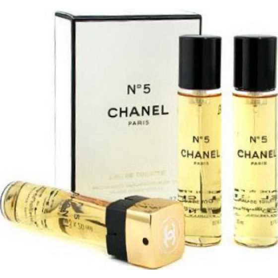 Chanel No.5 Eau de Toilette Nachfüllungen für Frauen 3 x 20 ml