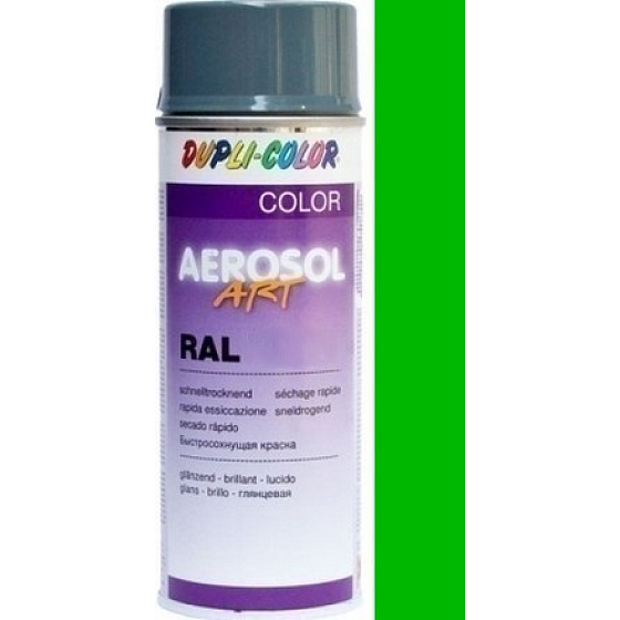 Dupli Color Aerosol Art Sprühfarbe Ral 6018 Grün 400 ml