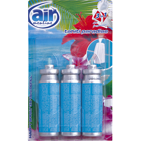 Air Menline Tahiti Paradise Nachfüllung für Lufterfrischer 3× 15 ml