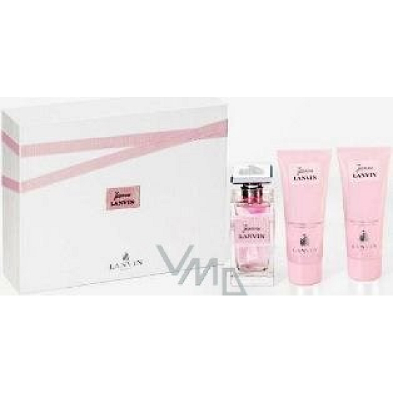 Lanvin Jeanne parfümiertes Wasser für Frauen 100 ml + Körperlotion 100 ml + Duschgel 100 ml, Geschenkset
