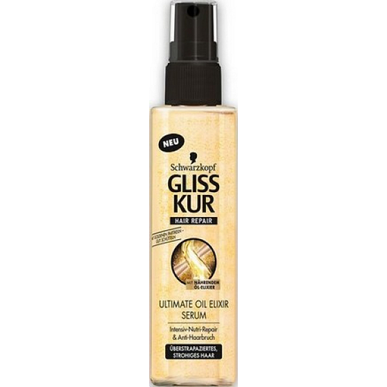 Gliss Kur Ultimate Oil Elixierserum für das Brechen der Haare 100 ml