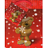 Nekupto Geschenk Papiertüte 14 x 11 x 6,5 cm Teddybär 1 Stück 413 30 BS