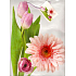 Nekupto Geschenk Papiertüte 32,5 x 26 x 13 cm Tulpen und Gerbera 1 Stück 834 02 BL