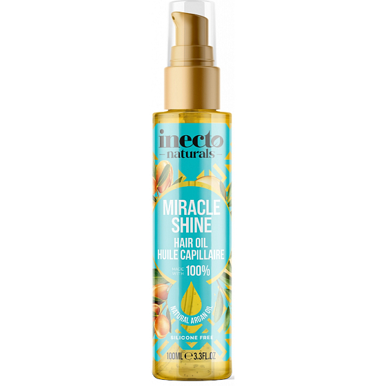 Inecto Naturals Argan Haaröl mit reinem Arganöl 100 ml