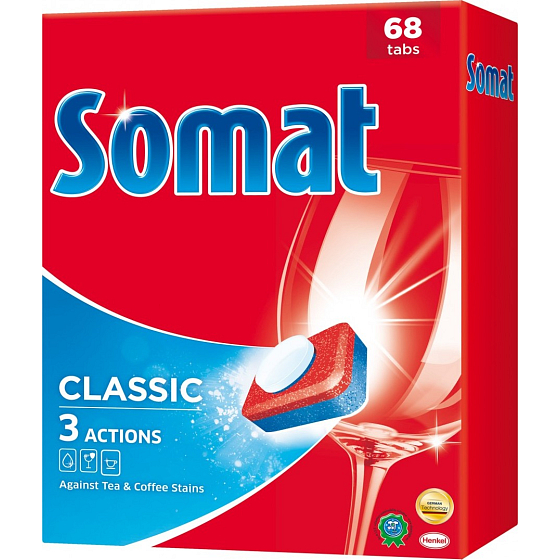 Somat Classic Geschirrspülertabletten 68 Stück