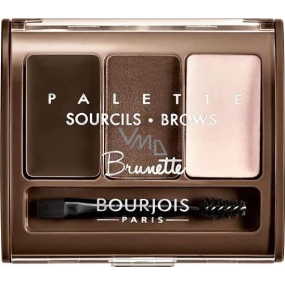 Bourjois Brow Palette Brunette Augenbrauenpalette 002 4,5 g