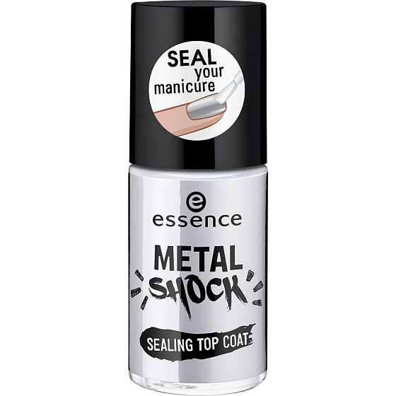 Essence Metal Shock Sealing Decklack Decklack für Nägel 8 ml