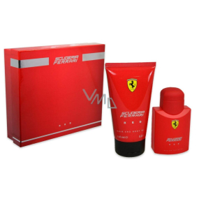 Ferrari Scuderia Ferrari Rotes Eau de Toilette für Männer 75 ml + 2in1 Duschgel 150 ml, Geschenkset
