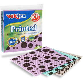 Vektex Schwämme Printed 3 St.