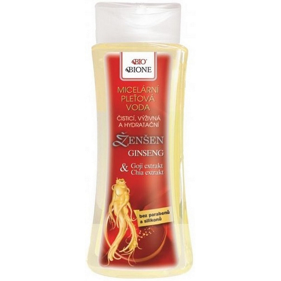 Bione Cosmetics Ginseng Mizellenlotion für alle Hauttypen 255 ml
