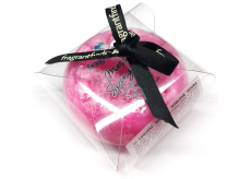 Duftende Explosion Glycerinseifenmassage mit Schwamm gefüllt mit Parfüm Marc Jacobs - Flower Bomb in pink 200 g