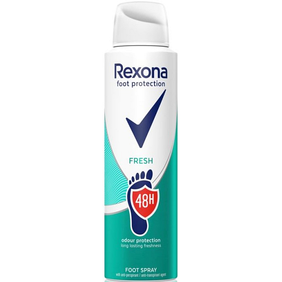 Rexona Fußschutz Frisches 48H Fußspray 150 ml