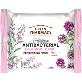 Green Pharmacy Salbei und Thymian antibakterielle Toilettenseife 100 g
