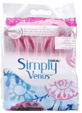 Gillette Venus Simply 3 Klingen Rasierapparate für Frauen 12 Stück