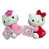 Hello Kitty Plüschtier mit Mini-Magnet 9 cm verschiedene Typen