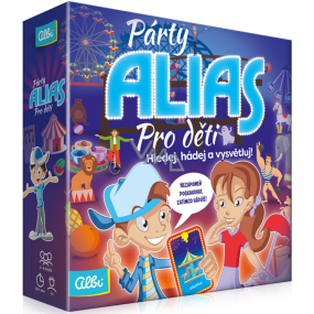 Albi Party Alias suchen, raten und erklären Brettspiel für Kinder, ab 5 Jahren