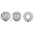 Charme Sterling Silber 925 Perlenstränge, Perle auf Armband Symbol