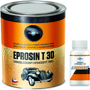 Stachema Eprosin T-30 Epoxidspachtel für Karosserie-Reparaturen + Härter, 400 g Stachema Eprosin T-30 Epoxidspachtel für Karosserie-Reparaturen + Härter, 400 g