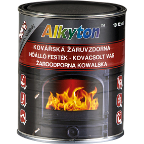 Dupli-Color Alkyton hitzebeständige Farbe bis 750 °C, Schmiede schwarz, 250 ml