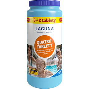 Laguna Quatro Tabletten multifunktionale Poolchemie, 1,4 kg Laguna Quatro Tabletten multifunktionale Poolchemie, 1,4 kg
