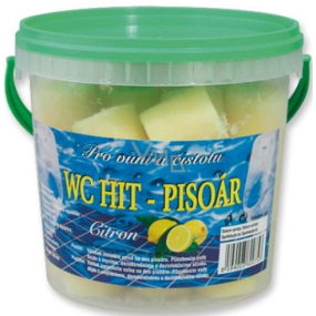 WC Hit Lemon Urinal mit Duft 30 Stück 600 g