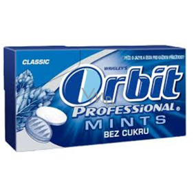 Wrigleys Orbit Professional Mints Klassische Bonbons ohne Zucker 18 g