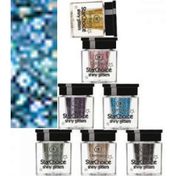 Dermacol Star Choice Shiny Glitters Augenglitter 05 türkis 2 g