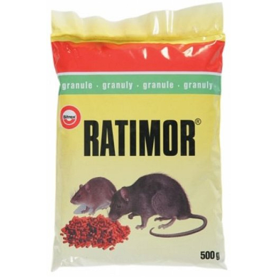 Ratimor-Granulat zur Bekämpfung von Nagetieren 500 g