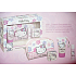 Hello Kitty Duschgel + Taschentuch + Lippenbalsam Handtasche für Mädchen Geschenkset