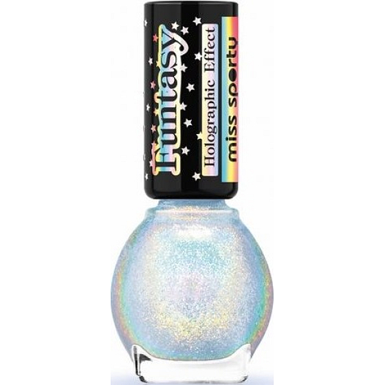Miss Sports Funtasy Nagellack mit holographischem Effekt und holographischem Effekt 010 Whiting Dream 7 ml