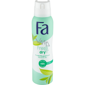 Fa Fresh & Dry Green Tea Antitranspirant Deodorant Spray für Frauen 150 ml