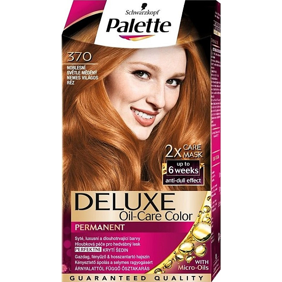 Schwarzkopf Palette Deluxe Haarfarbe 370 Nobles helles Kupfer 115 ml